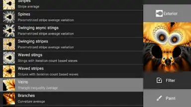 Capture d'écran de MandelBrowser 12