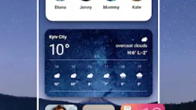 Capture d'écran de Color Widgets 9