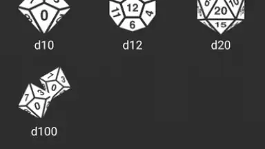 Capture d'écran de RPG Simple Dice 1