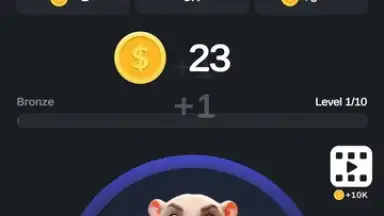 Capture d'écran de Hamster Coin Mining 2