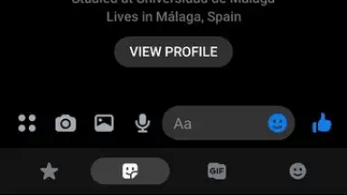 Capture d'écran de Messenger 9