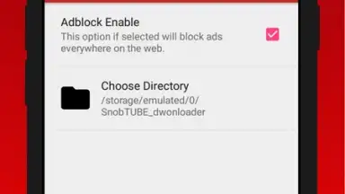 Capture d'écran de SnobTUBE - Video Audio Downloader 7
