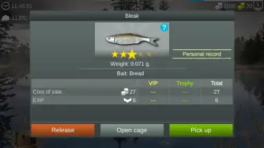 Capture d'écran de My Fishing World 1
