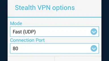 Capture d'écran de Astrill VPN 2