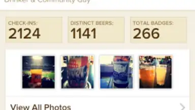 Capture d'écran de Untappd 7