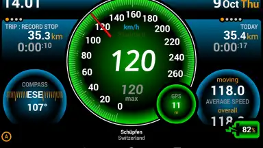 Capture d'écran de Ulysse Speedometer 11
