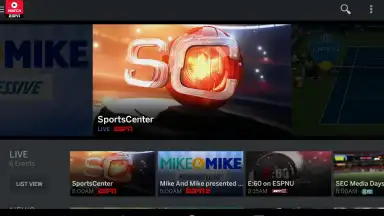 Capture d'écran de WatchESPN 6