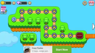 Capture d'écran de Super Jim Jump 2