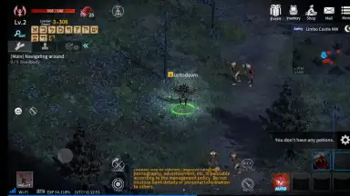 Capture d'écran de Dark Eden M on WEMIX 11