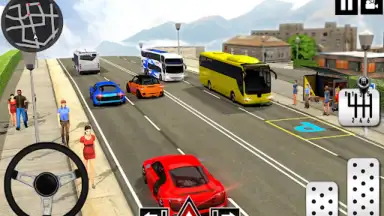 Capture d'écran de Coach Bus Driving - Bus Games 6