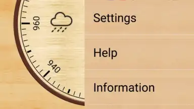 Capture d'écran de mu Barometer 10