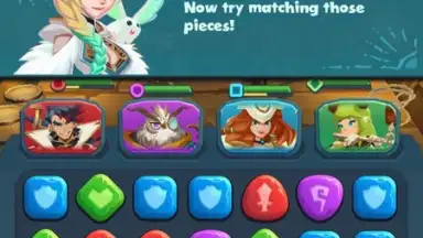 Capture d'écran de Valiant Tales: Puzzle RPG 5