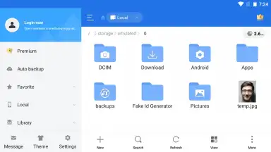 Capture d'écran de ES File Explorer 13