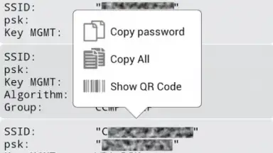 Capture d'écran de WiFi Key Recovery 2