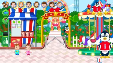 Capture d'écran de My Town : ICEME Amusement Park Free 7