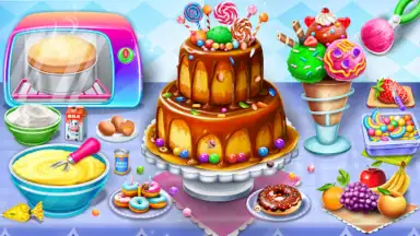 Capture d'écran de Cake Maker DIY Baking Games 2