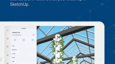 Capture d'écran de SketchUp Viewer 5