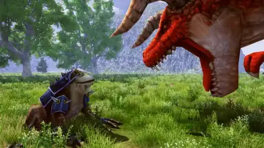 Capture d'écran de Giant Frog Simulator 1