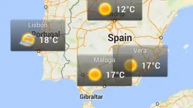 Capture d'écran de Weather & Clock Widget Android 6