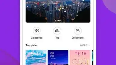 Capture d'écran de Huawei Themes 2