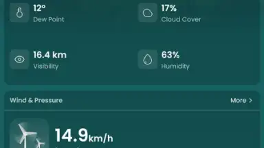 Capture d'écran de Clima – Weather Forecast 8
