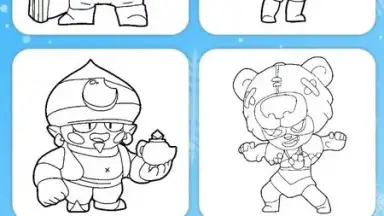 Capture d'écran de Coloring Brawl Stars 9