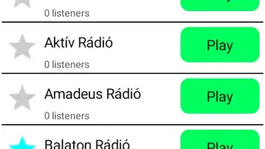 Capture d'écran de Hungarian Radio Online 5