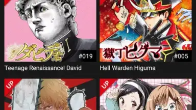 Capture d'écran de MANGA Plus by SHUEISHA 5