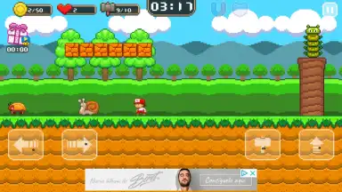 Capture d'écran de Super Jim Jump 4