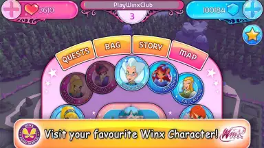 Capture d'écran de Winx Fairy School Lite 1