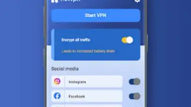Capture d'écran de NotVPN 2