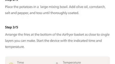 Capture d'écran de Kitchen+ Airfryer recipes 12