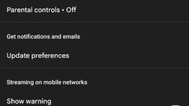 Capture d'écran de Google TV 14