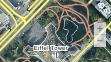 Capture d'écran de Wikimapia 4