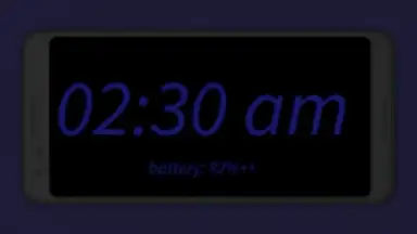 Capture d'écran de Night Clock (Digital Clock) 1