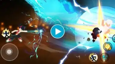 Capture d'écran de Stickman Cursed: Phantom Fight 1