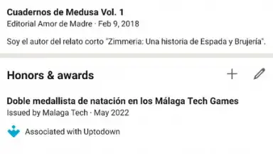 Capture d'écran de LinkedIn 3