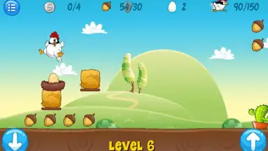 Capture d'écran de Ninja Chicken 4