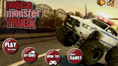 Capture d'écran de Police Monster Truck 4
