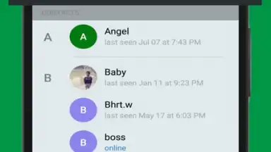 Capture d'écran de Messenger - free calls & video chat 3