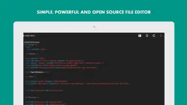 Capture d'écran de Turbo Editor 8