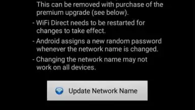 Capture d'écran de SecureTether WiFi 5