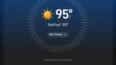 Capture d'écran de AccuWeather 17