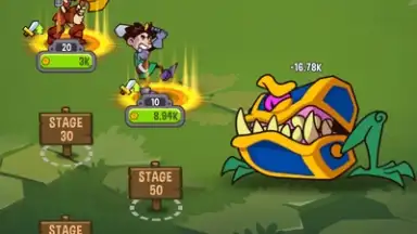 Capture d'écran de Idle Quest Heroes 1