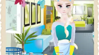 Capture d'écran de Gina-House Cleaning Games 3