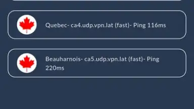 Capture d'écran de VPN.lat 9