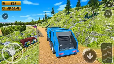 Capture d'écran de Offroad Truck Simulator - Garbage Truck Game 3