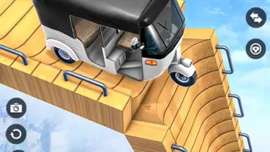 Capture d'écran de Tuk Tuk Taxi Driving Games 3D 5