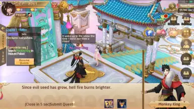 Capture d'écran de Celestial Fate 9