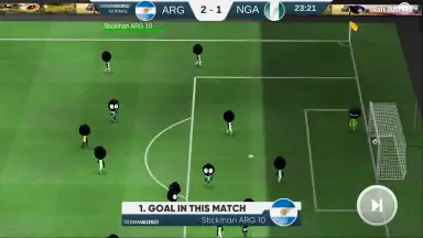 Capture d'écran de Stickman Soccer 2018 7